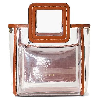 Women's STAUD Minnesota Vikings Clear Mini Shirley Bag