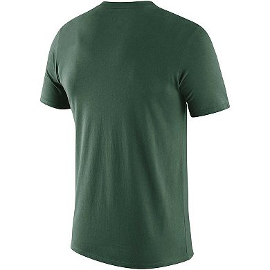Men's Nike Green NDSU Bison Performance  T-Shirt