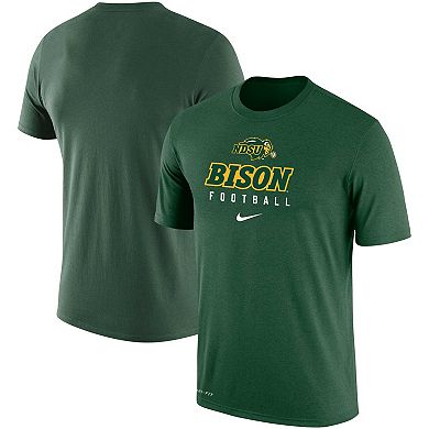 Men's Nike Green NDSU Bison Performance  T-Shirt