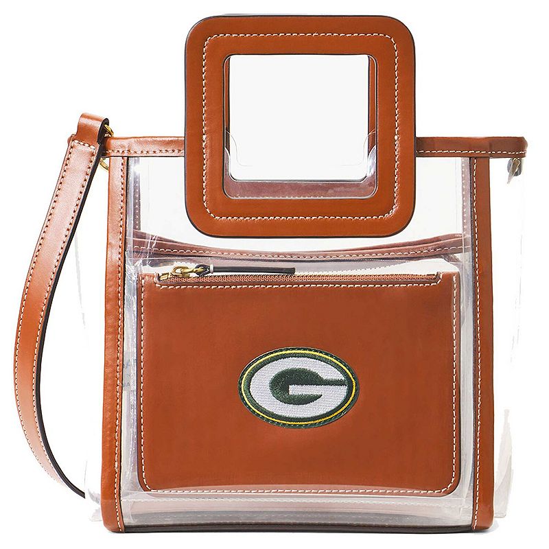 Women's STAUD  Green Bay Packers Clear Mini Shirley Bag, Team