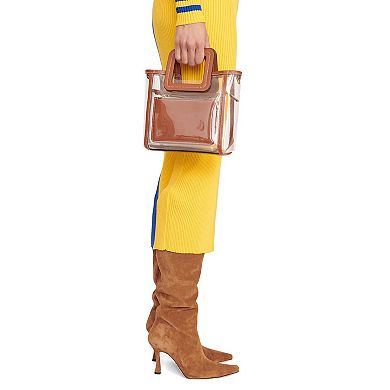 Women's STAUD Green Bay Packers Clear Mini Shirley Bag