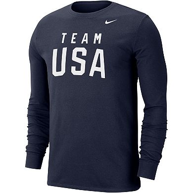 Men's Nike Navy Team USA Performance T-Shirt