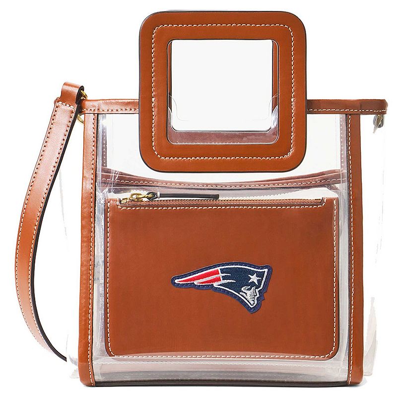 Women's STAUD  New England Patriots Clear Mini Shirley Bag, Team