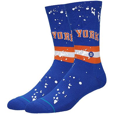 Men's Stance New York Knicks Overspray Crew Socks
