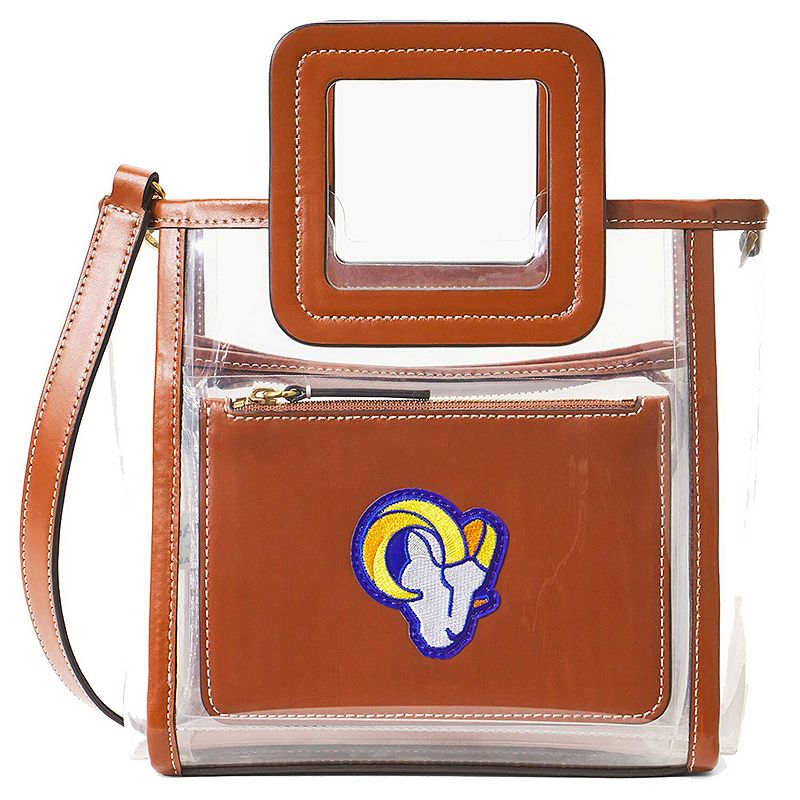 Women's STAUD  Los Angeles Rams Clear Mini Shirley Bag, Team