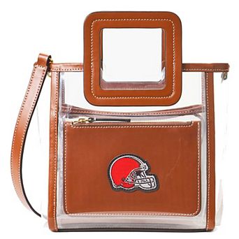 Women's STAUD Cleveland Browns Clear Mini Shirley Bag