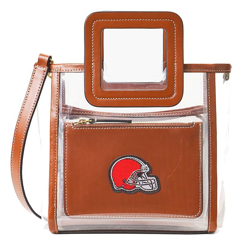 Women's STAUD  Cleveland Browns Clear Mini Shirley Bag, Team