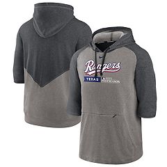 Men's Antigua Oatmeal Los Angeles Dodgers Reward Crewneck Pullover Sweatshirt Size: Small