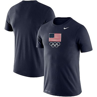 Men's Nike Navy Team USA Legend Performance T-Shirt