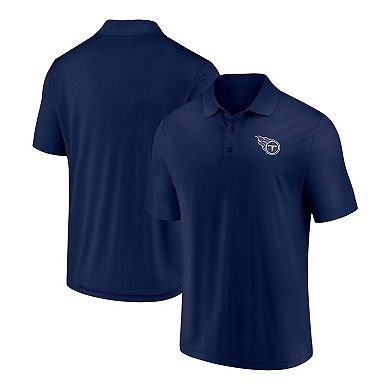 Men's Fanatics Branded Navy Tennessee Titans Component Polo