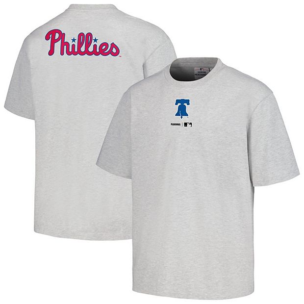 Men's Pleasures Gray Philadelphia Phillies Mascot T-Shirt