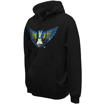 Unisex Stadium Essentials Black Dallas Wings City View Pullover Hoodie