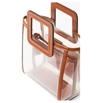 Women's STAUD New York Jets Clear Mini Shirley Bag