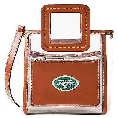 Women's STAUD  New York Jets Clear Mini Shirley Bag