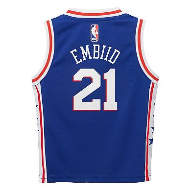 Preschool Nike Joel Embiid Royal Philadelphia 76ers Swingman Player Jersey - Icon Edition