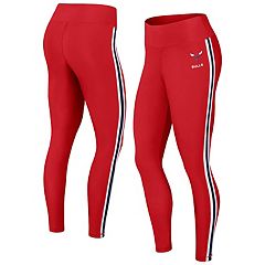 Red Leggings For Women Compression Pant High Waist, Casual Wear