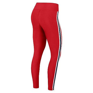 Women's WEAR by Erin Andrews Red Chicago Bulls Color-Block Leggings