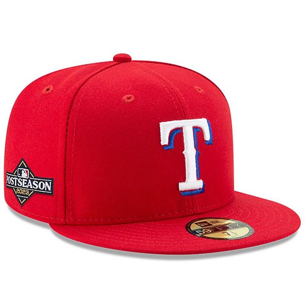 Men's Texas Rangers New Era Light Blue 2023 Postseason Side Patch