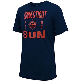 Unisex Stadium Essentials Navy Connecticut Sun City Year T-Shirt