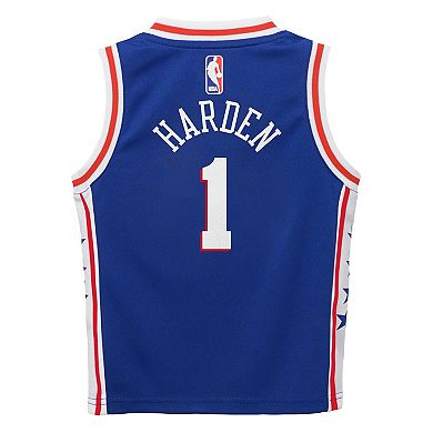 Preschool Nike James Harden Royal Philadelphia 76ers Swingman Player ...