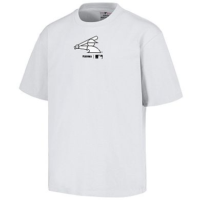 Men's PLEASURES White Chicago White Sox Mascot T-Shirt