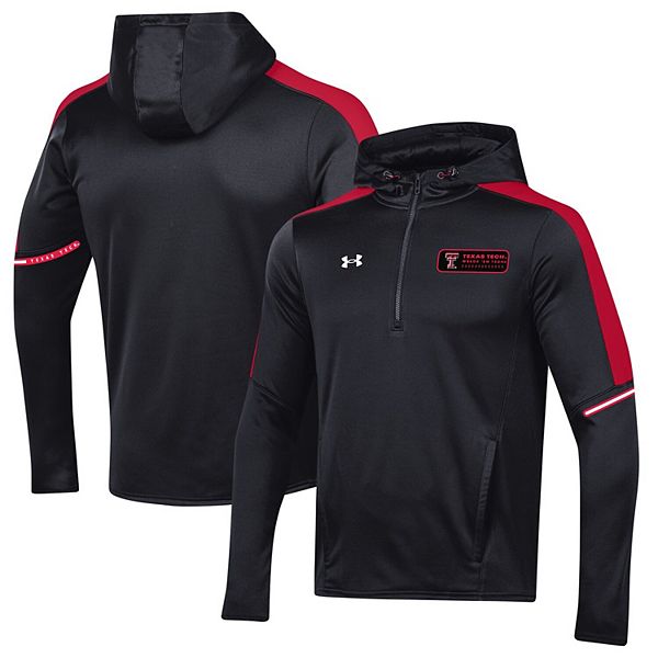 Men's Under Armour Black Texas Tech Red Raiders 2023 Sideline Quarter