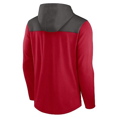 Men's Nike Red Tampa Bay Buccaneers Fan Gear Pullover Hoodie