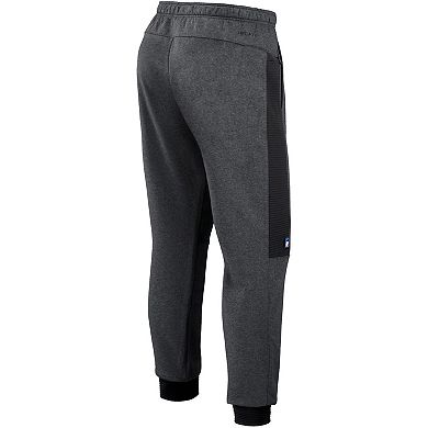 Men's Nike Heathered Gray/Black New York Mets Authentic Collection Flux Performance Jogger Pants