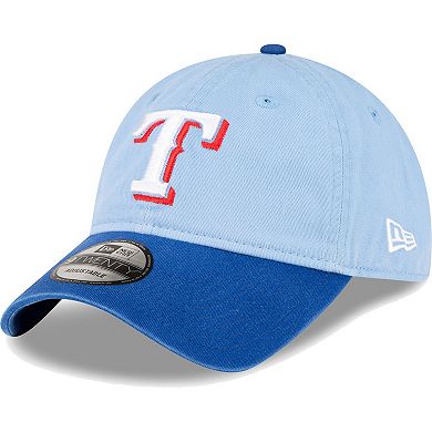 Men's New Era Royal Texas Rangers Team Replica Core Classic 9TWENTY Adjustable Hat