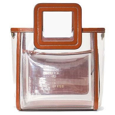 Women's STAUD Carolina Panthers Clear Mini Shirley Bag