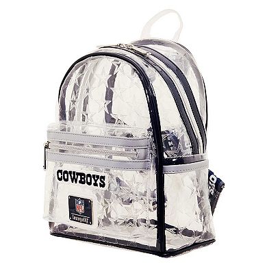 Loungefly Dallas Cowboys Clear Mini Backpack
