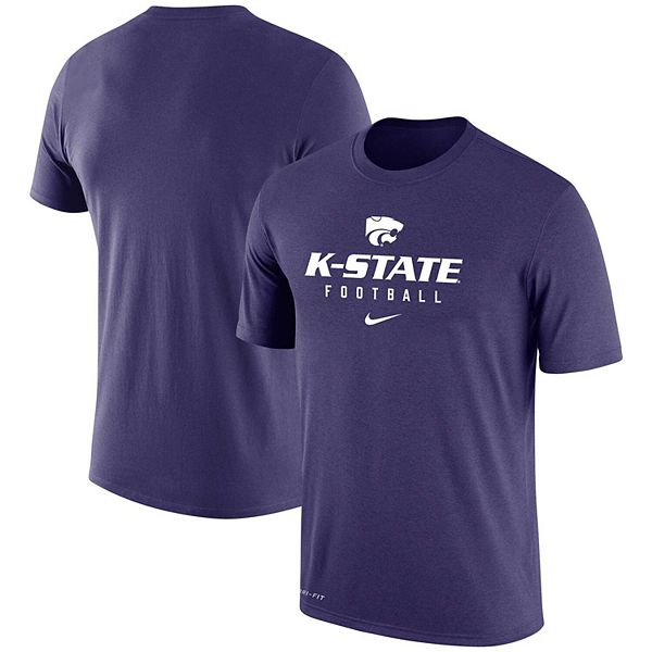 Men's Nike Purple Kansas State Wildcats Changeover Performance T-shirt