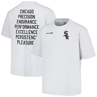 Men's PLEASURES White Chicago White Sox Precision T-Shirt