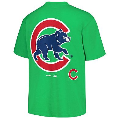 Men's PLEASURES Green Chicago Cubs Ballpark T-Shirt
