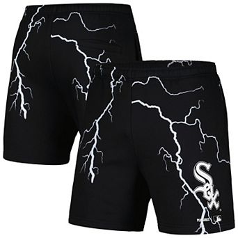 Men's PLEASURES Black Chicago White Sox Lightning Shorts