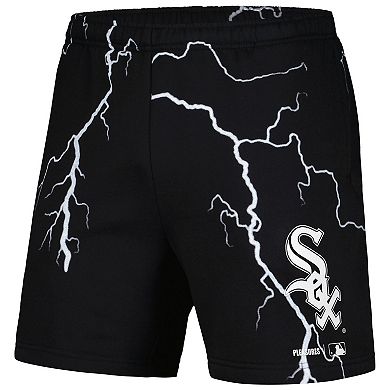 Men's PLEASURES Black Chicago White Sox Lightning Shorts