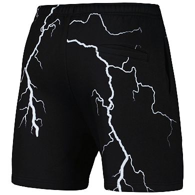 Men's PLEASURES Black Chicago White Sox Lightning Shorts
