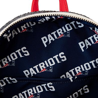Loungefly New England Patriots Sequin Mini Backpack