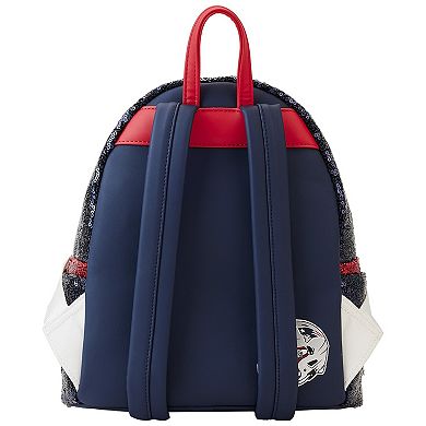 Loungefly New England Patriots Sequin Mini Backpack