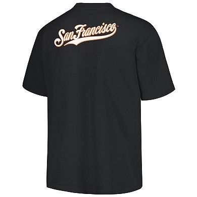 Men's PLEASURES Black San Francisco Giants Mascot T-Shirt