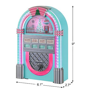 Best Buy: Mr Christmas 10.5" Vintage Christmas Jukebox Red 36862