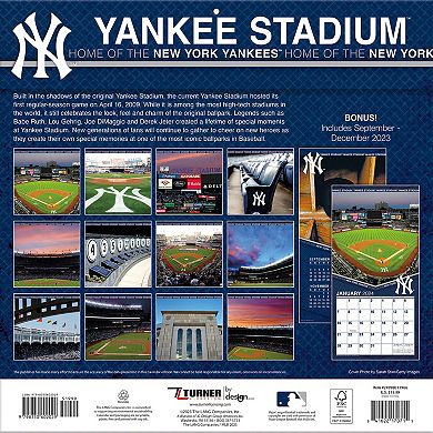 New York Yankees 2024 Yankee Stadium Wall Calendar