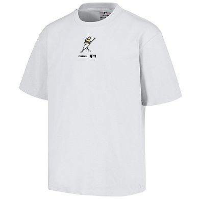 Men's PLEASURES White Milwaukee Brewers Mascot T-Shirt