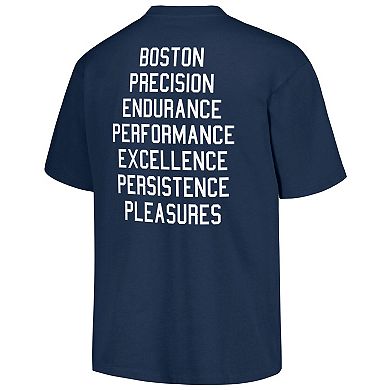 Men's PLEASURES Navy Boston Red Sox Precision T-Shirt