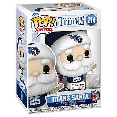 Tennessee Titans  Santa Funko Pop! Fanatics Exclusive Vinyl Figure