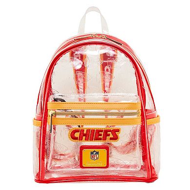 Loungefly Kansas City Chiefs Clear Mini Backpack