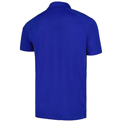 Men's Levelwear Royal Milwaukee Brewers Sector Batter Up Raglan Polo
