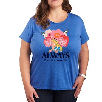 Disney's Alice in Wonderland Plus Always Curious Graphic Tee