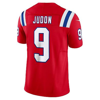 Men's Nike Matthew Judon Red New England Patriots Vapor F.U.S.E. Limited Jersey
