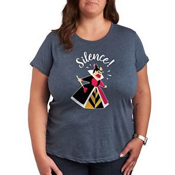 Disney's Alice in Wonderland Plus Queen Of Hearts Graphic Tee